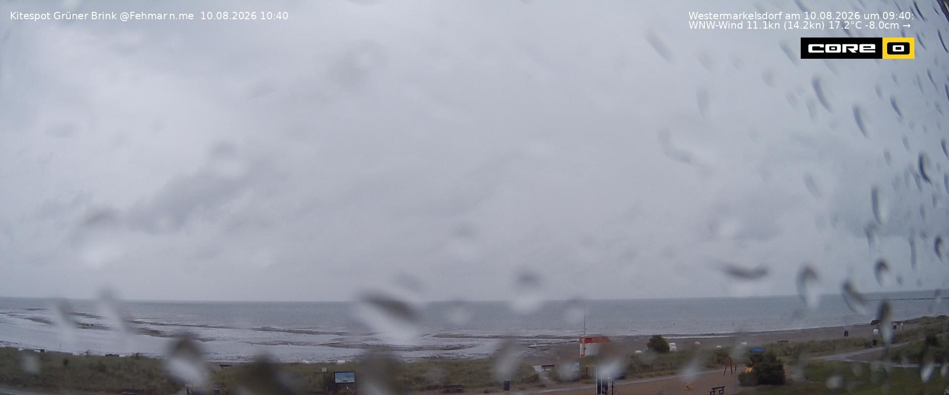 Archiv Foto Webcam Fehmarn: Naturstrand Grüner Brink