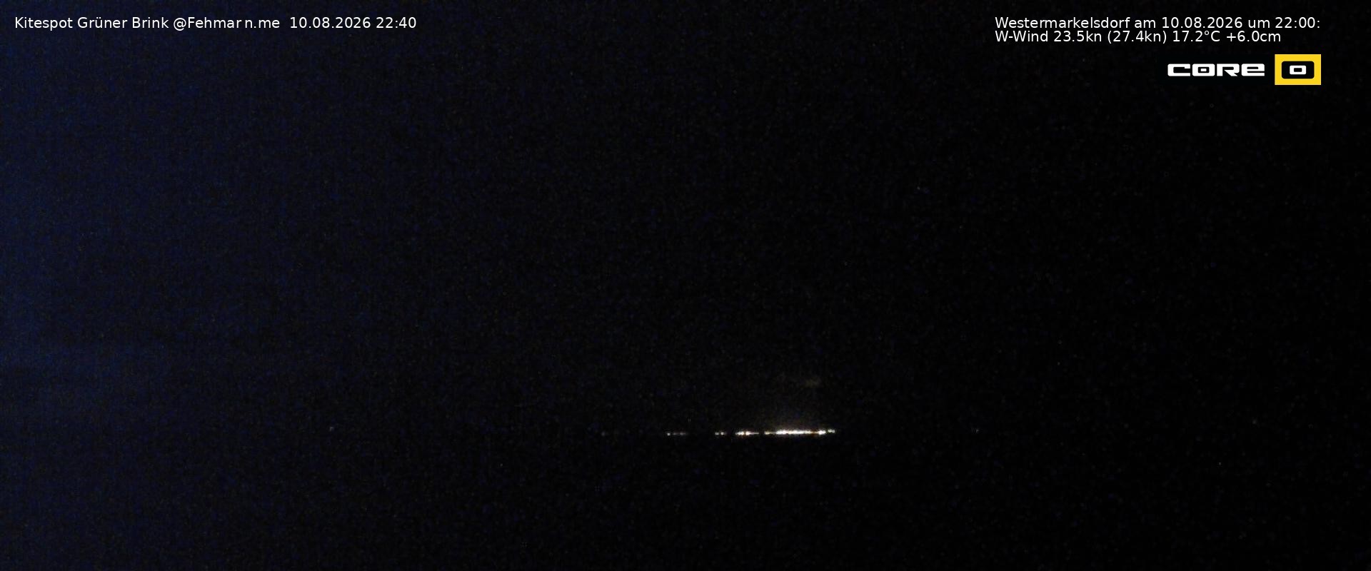 Archiv Foto Webcam Fehmarn: Naturstrand Grüner Brink