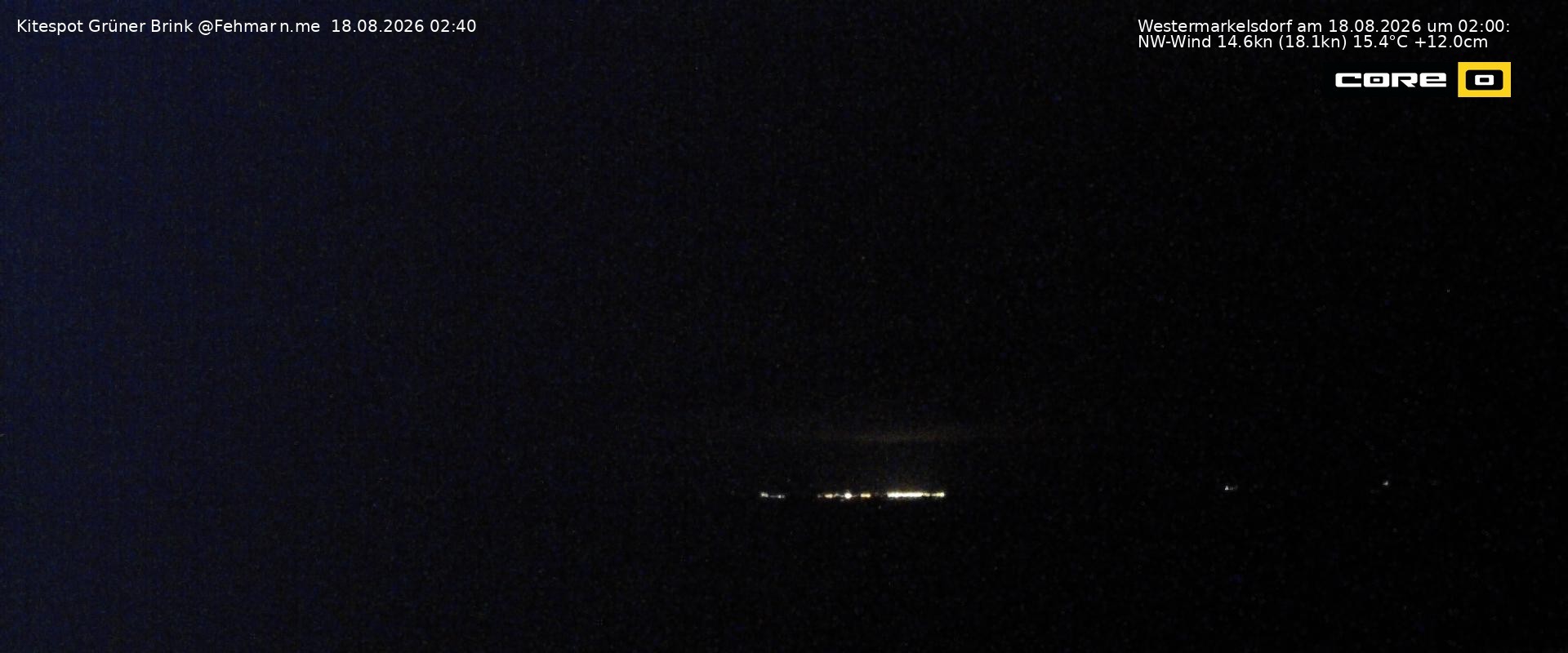 Archiv Foto Webcam Fehmarn: Naturstrand Grüner Brink