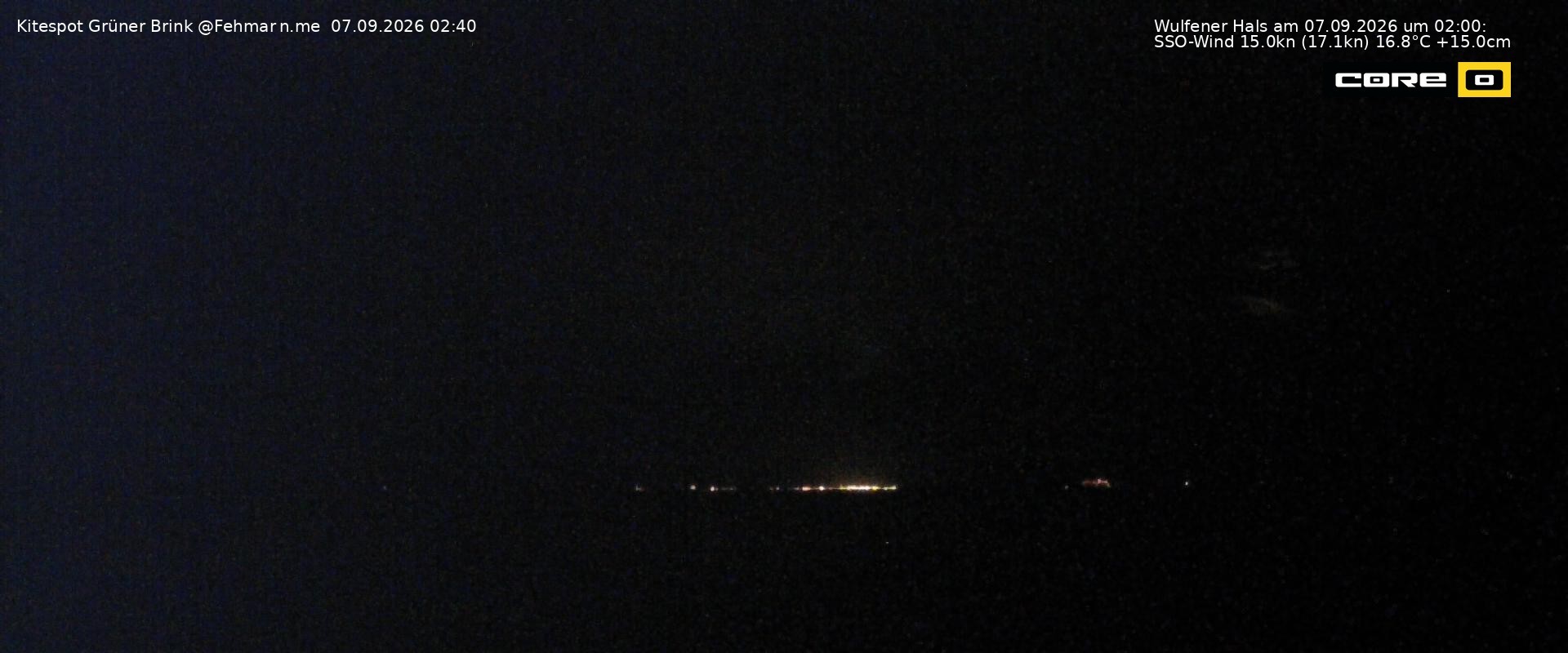 Archiv Foto Webcam Fehmarn: Naturstrand Grüner Brink