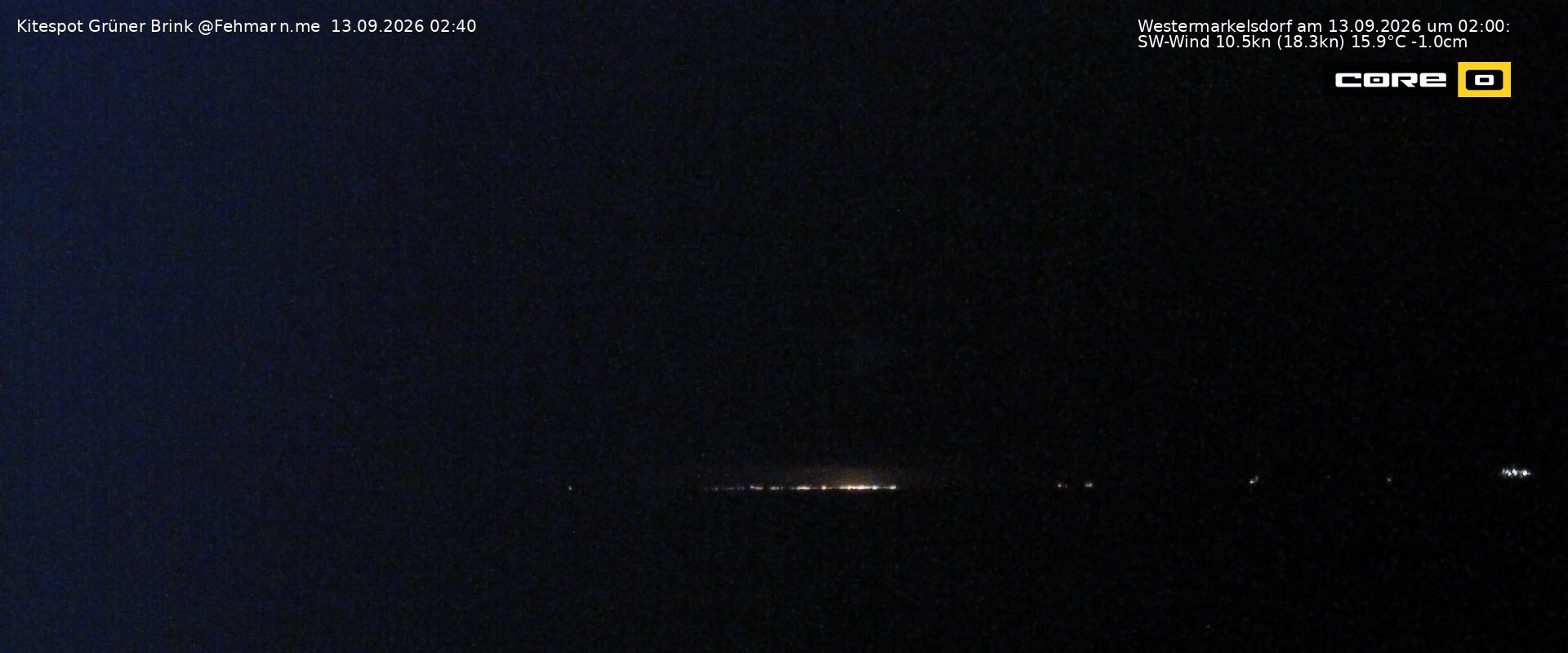 Archiv Foto Webcam Fehmarn: Naturstrand Grüner Brink