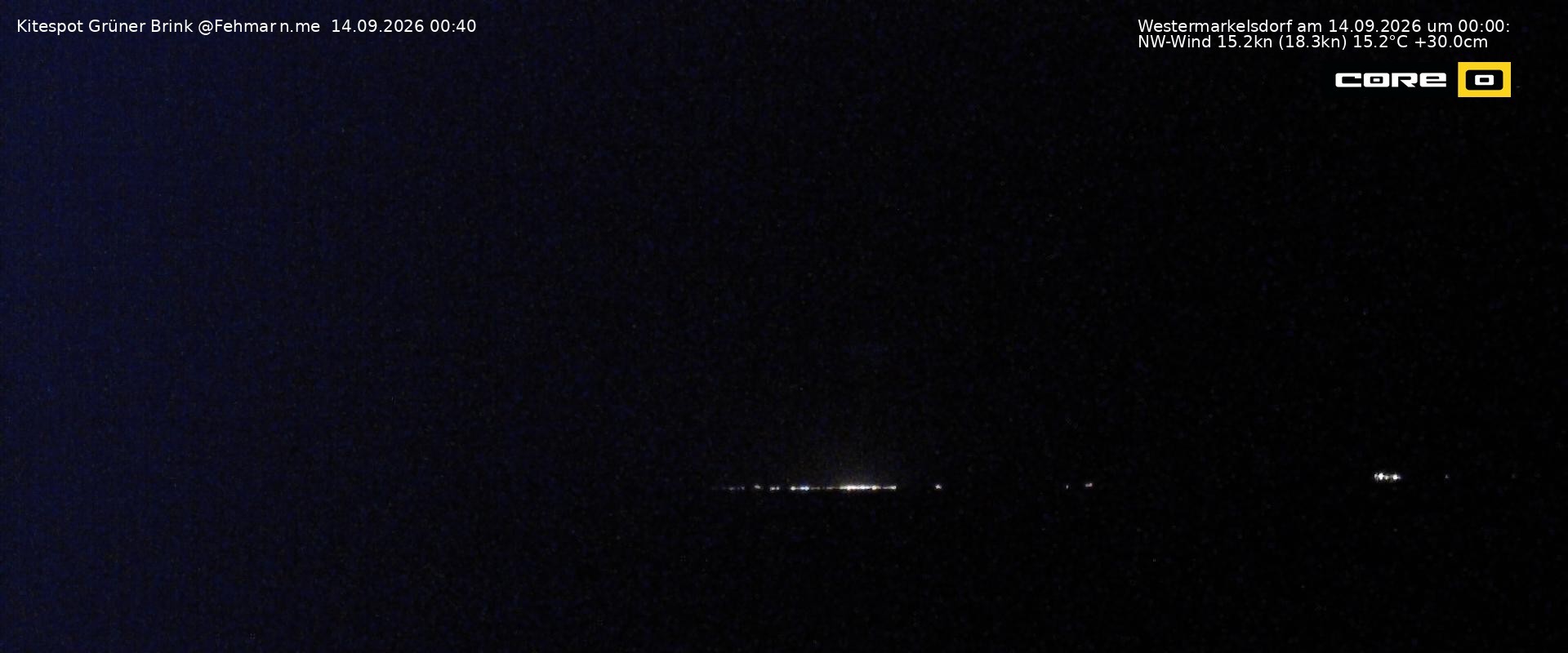 Archiv Foto Webcam Fehmarn: Naturstrand Grüner Brink