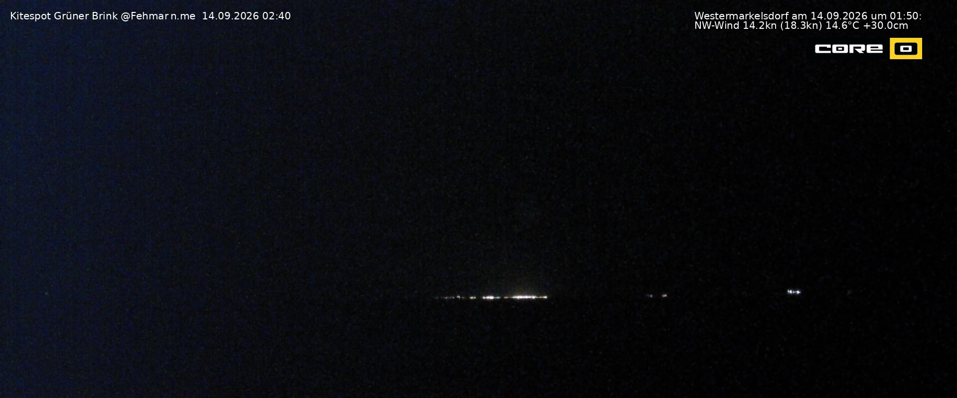 Archiv Foto Webcam Fehmarn: Naturstrand Grüner Brink