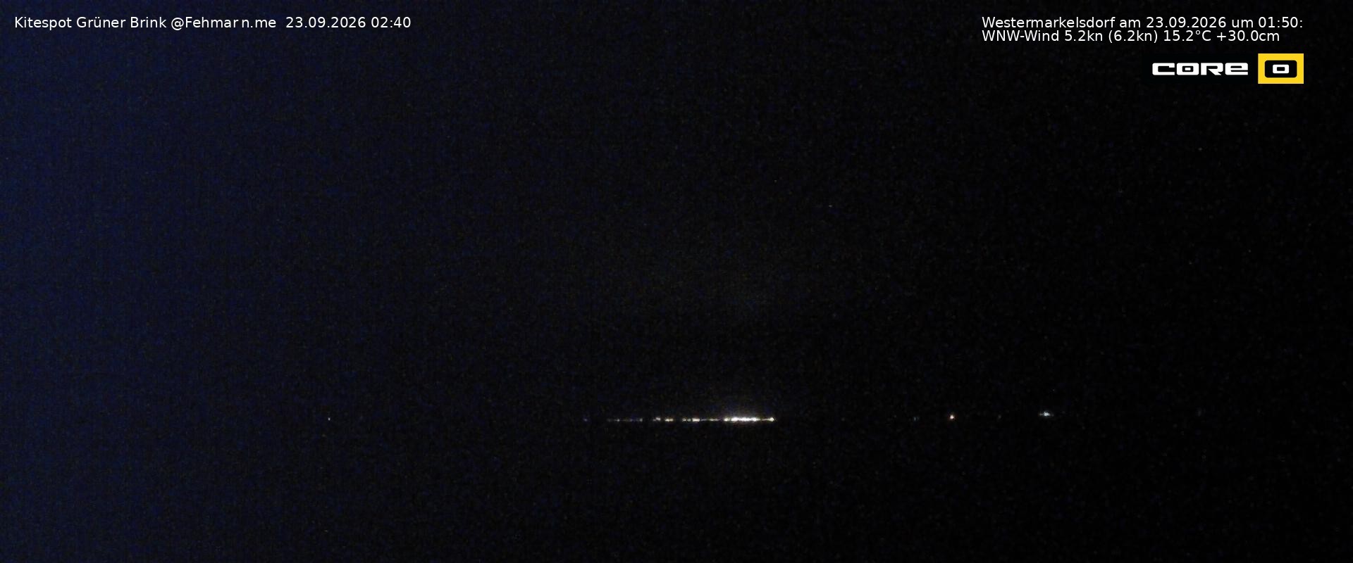 Archiv Foto Webcam Fehmarn: Naturstrand Grüner Brink