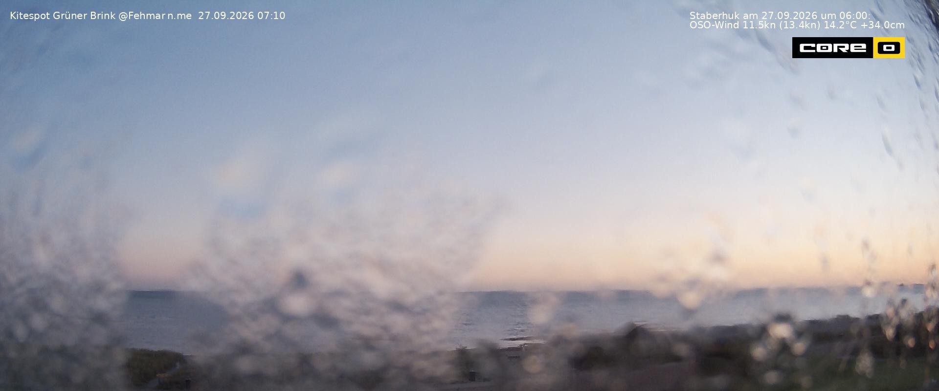 Archiv Foto Webcam Fehmarn: Naturstrand Grüner Brink