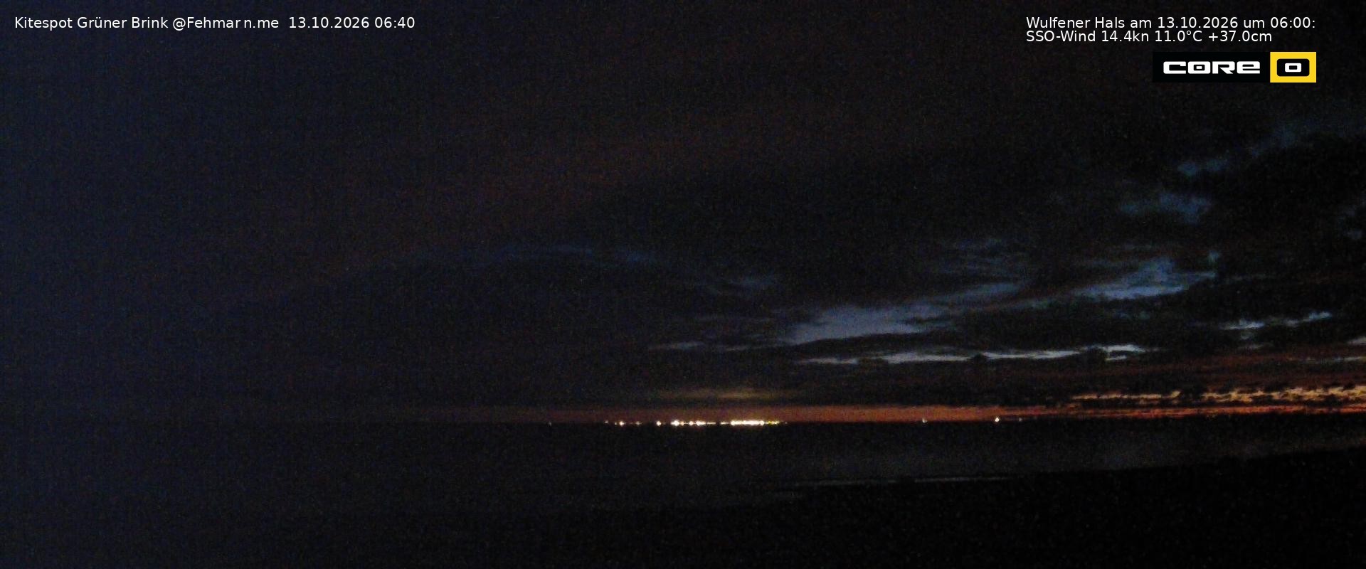 Archiv Foto Webcam Fehmarn: Naturstrand Grüner Brink