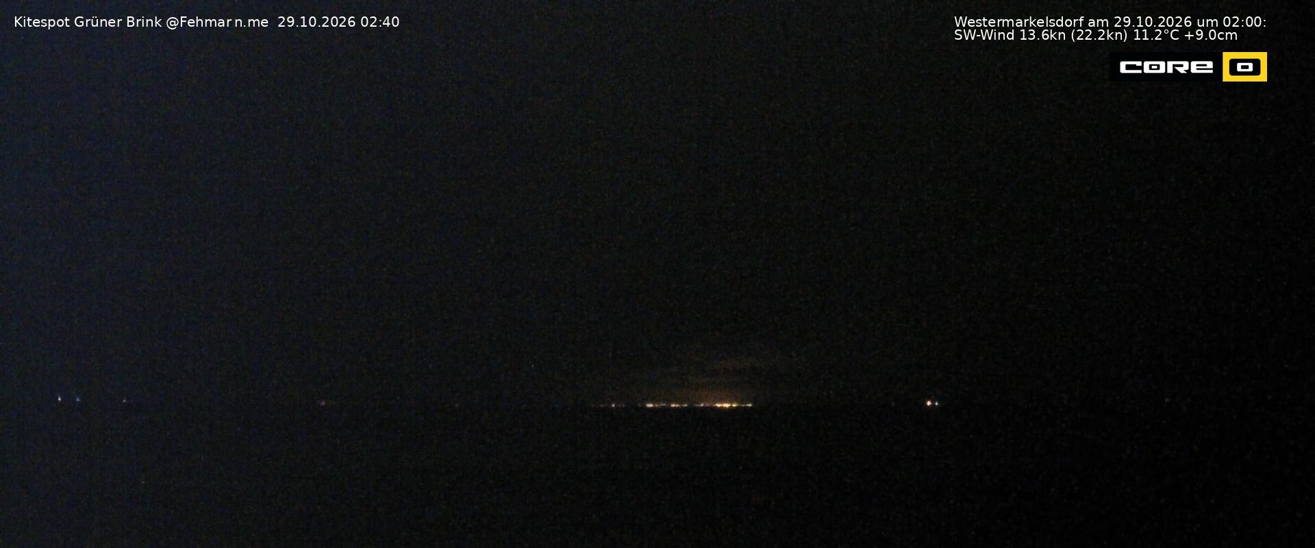 Archiv Foto Webcam Fehmarn: Naturstrand Grüner Brink