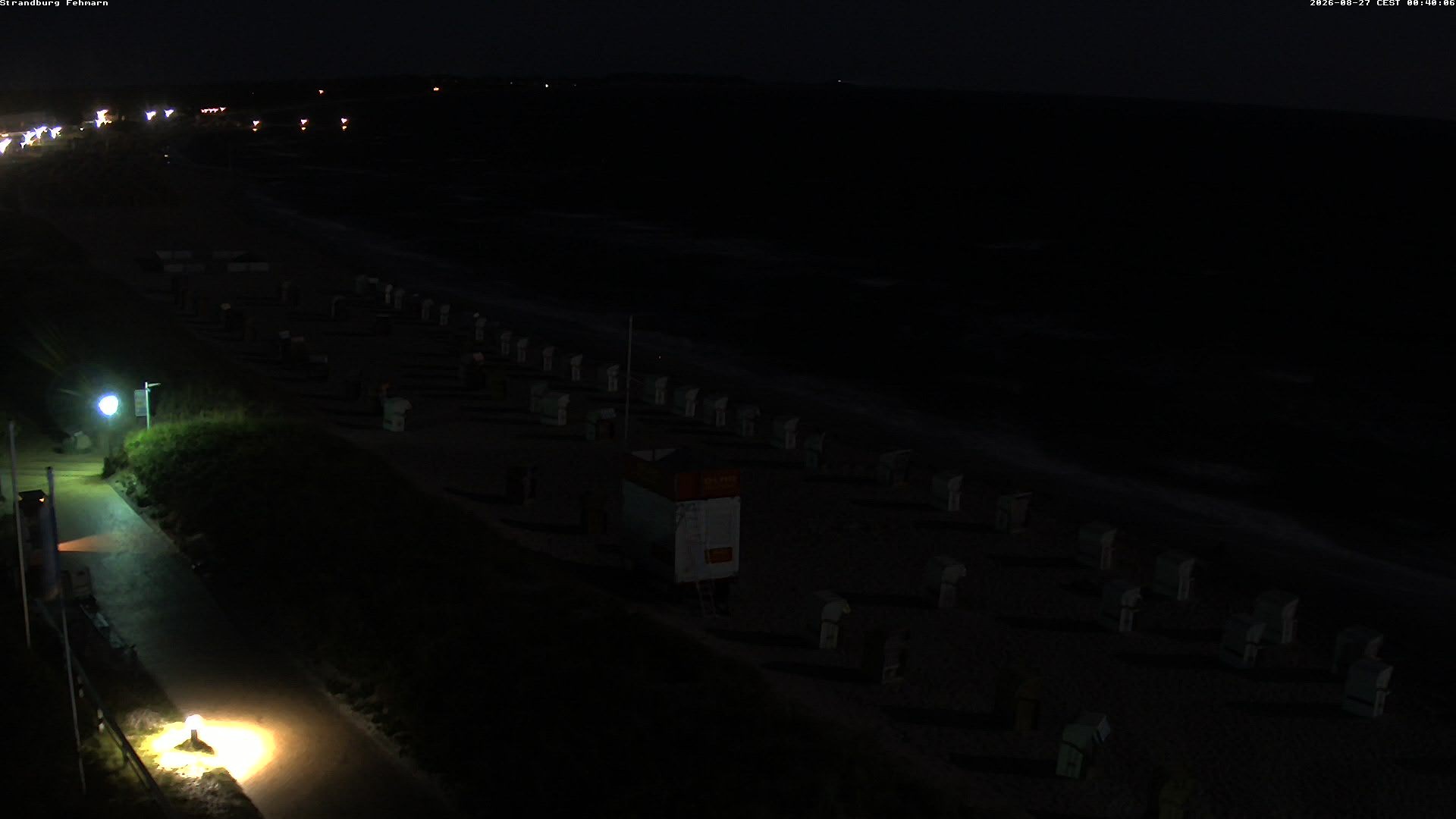 Archiv Foto Webcam Fehmarn: Burgtiefe Strand
