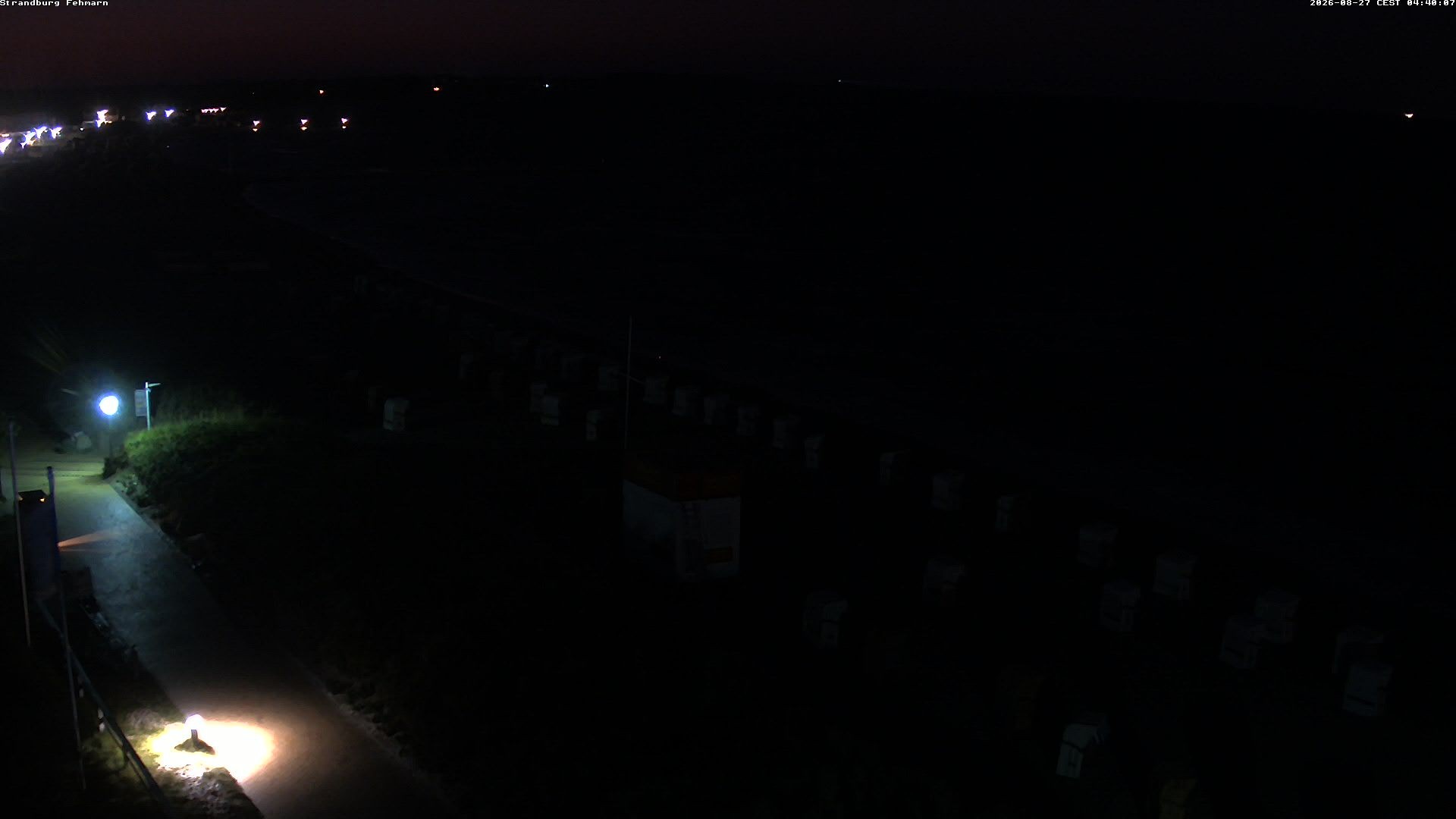 Archiv Foto Webcam Fehmarn: Burgtiefe Strand