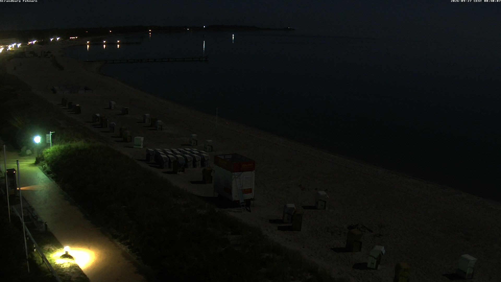 Archiv Foto Webcam Fehmarn: Burgtiefe Strand