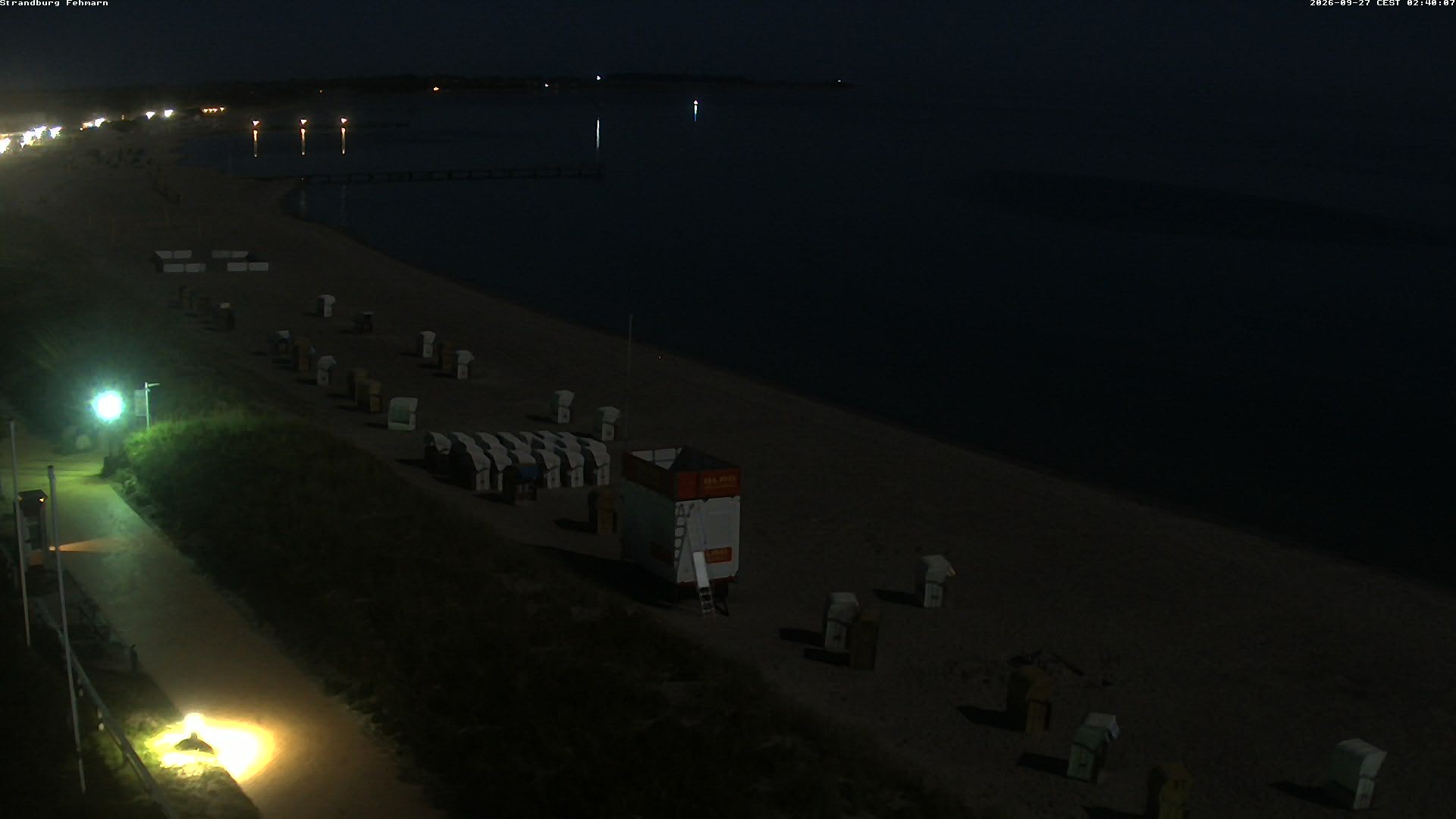 Archiv Foto Webcam Fehmarn: Burgtiefe Strand