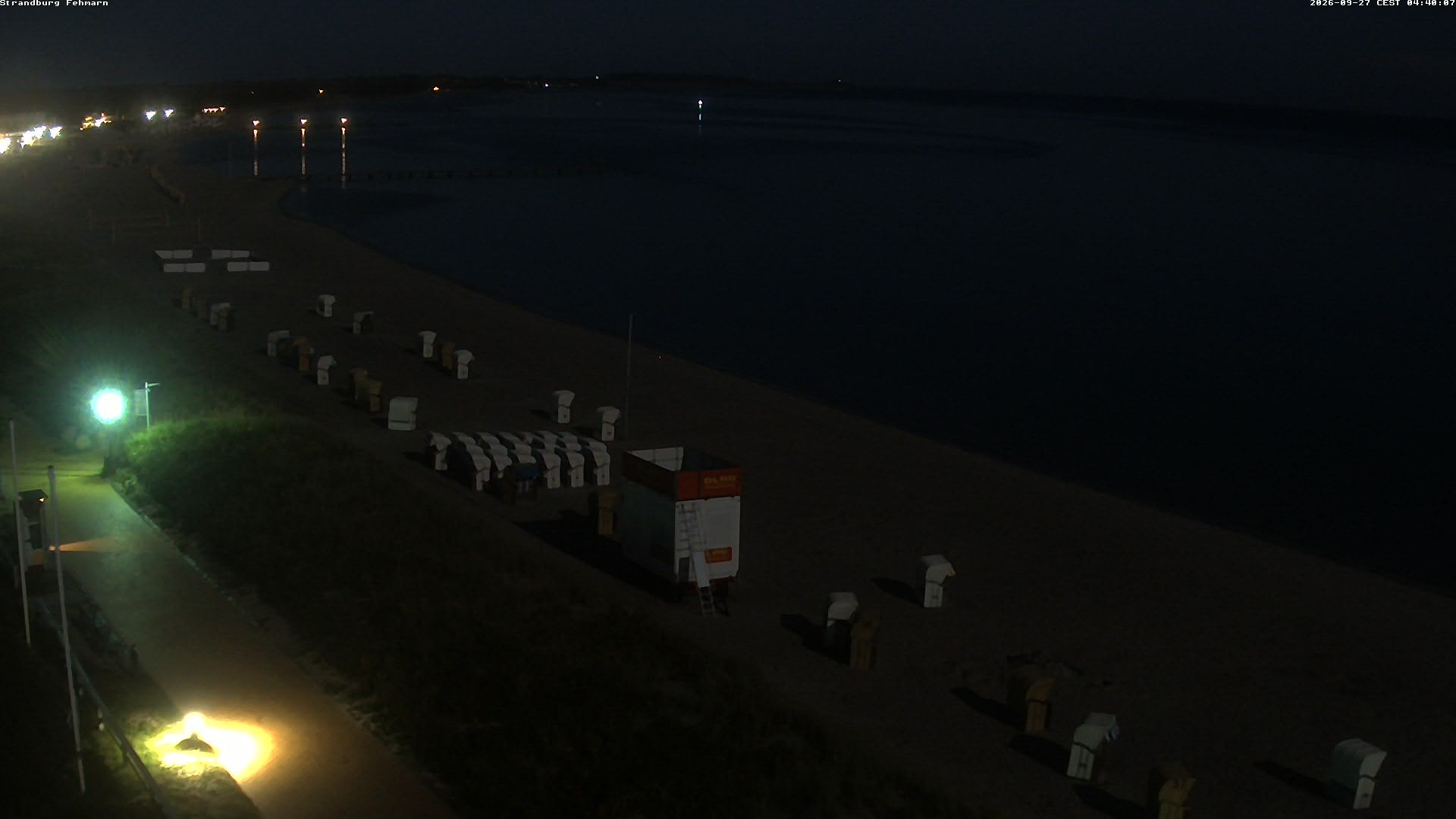Archiv Foto Webcam Fehmarn: Burgtiefe Strand