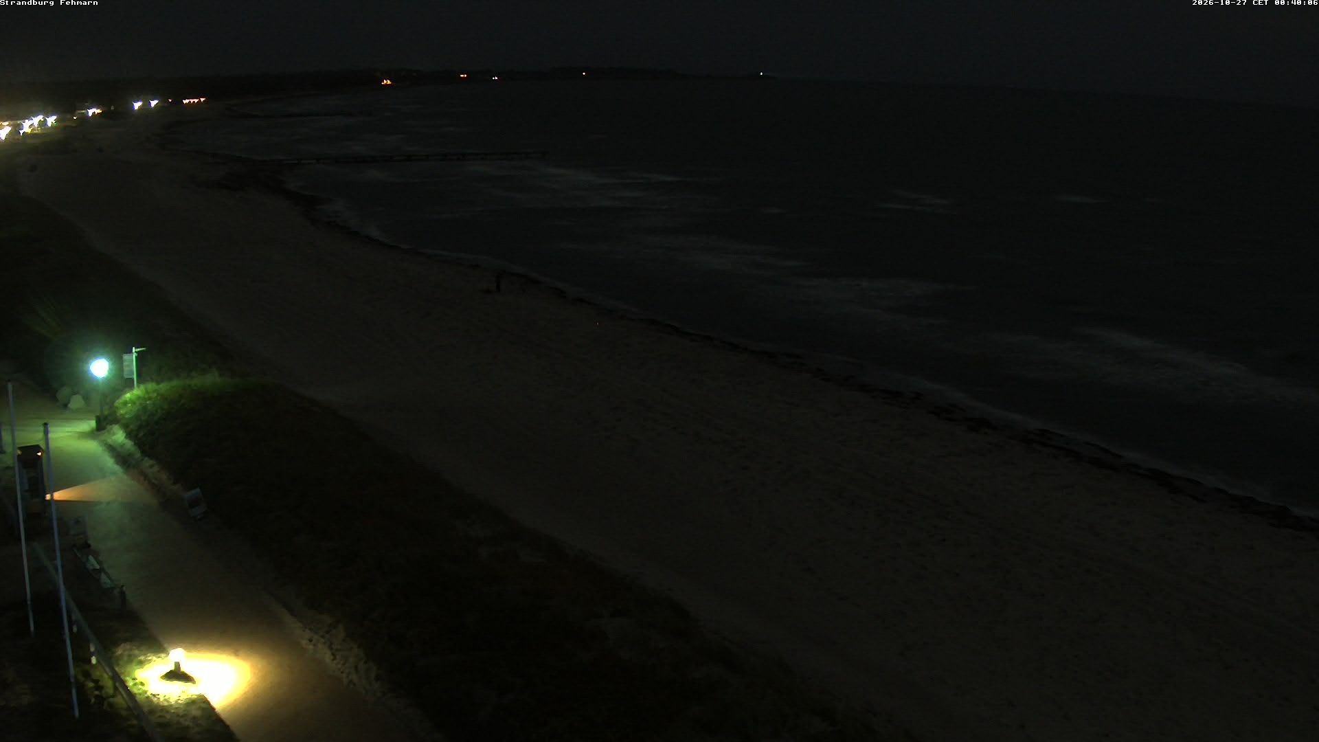 Archiv Foto Webcam Fehmarn: Burgtiefe Strand