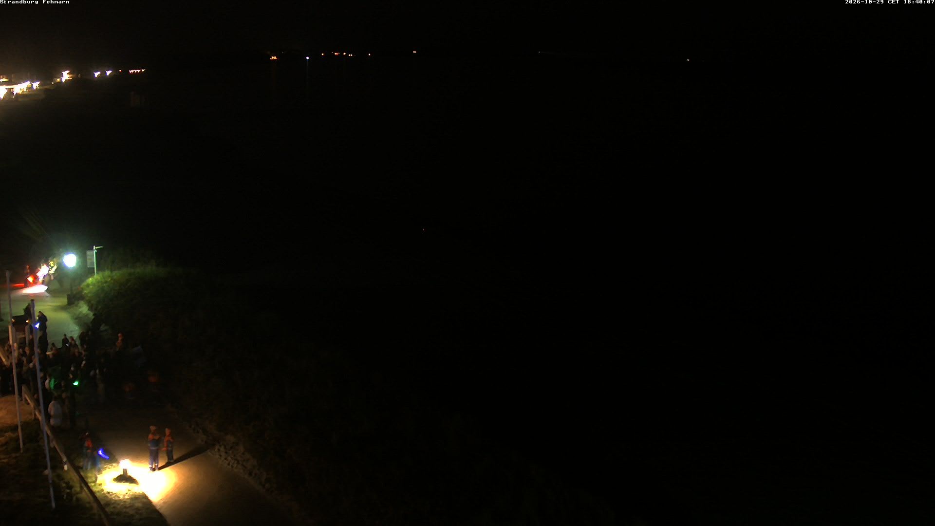 Archived image Webcam Fehmarn: Beach Burgtiefe