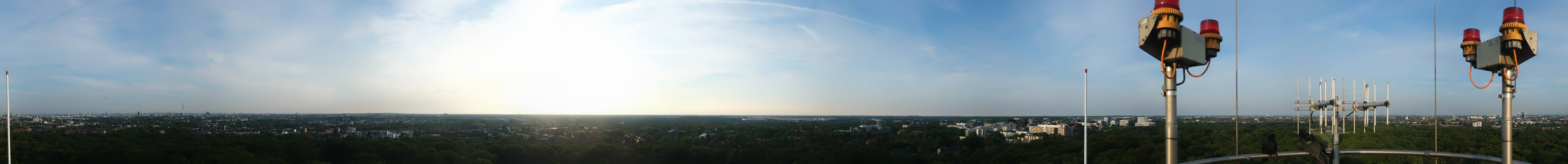 Archiv Foto Webcam Hamburg Planetarium - Aussichtsplattform