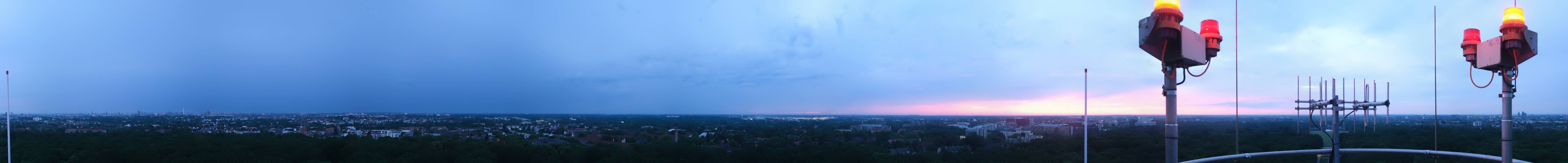 Archiv Foto Webcam Hamburg Planetarium - Aussichtsplattform