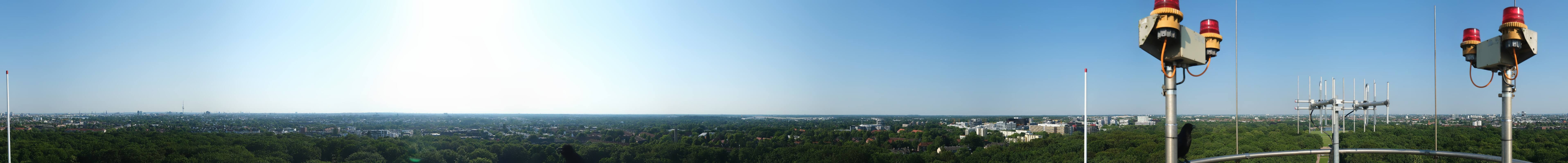Archiv Foto Webcam Hamburg Planetarium - Aussichtsplattform
