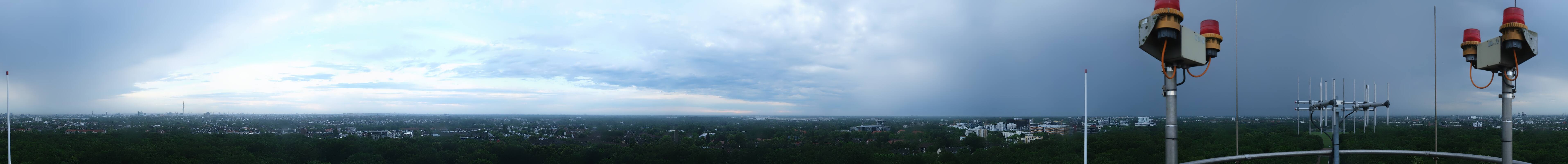Archiv Foto Webcam Hamburg Planetarium - Aussichtsplattform