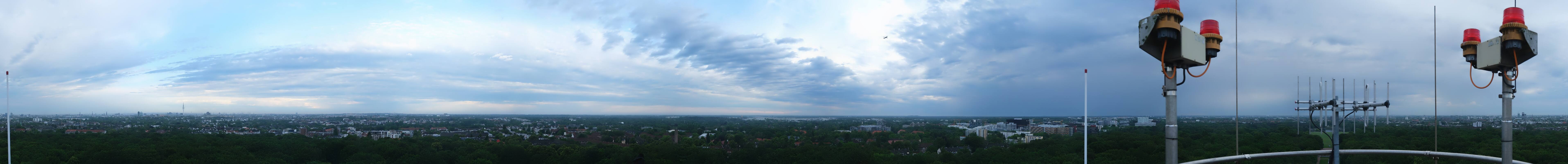 Archiv Foto Webcam Hamburg Planetarium - Aussichtsplattform