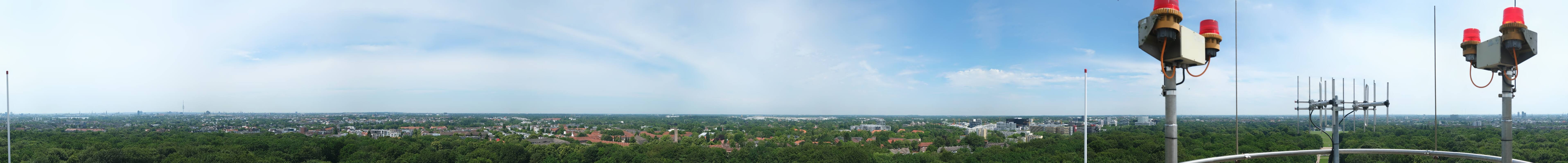 Archived image Webcam Hamburg Planetarium - Viewing Platform