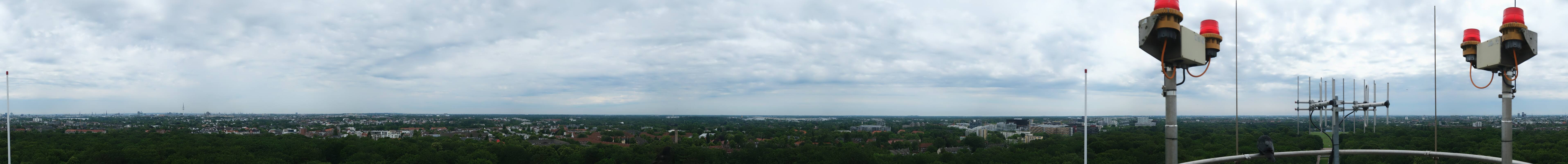 Archiv Foto Webcam Hamburg Planetarium - Aussichtsplattform