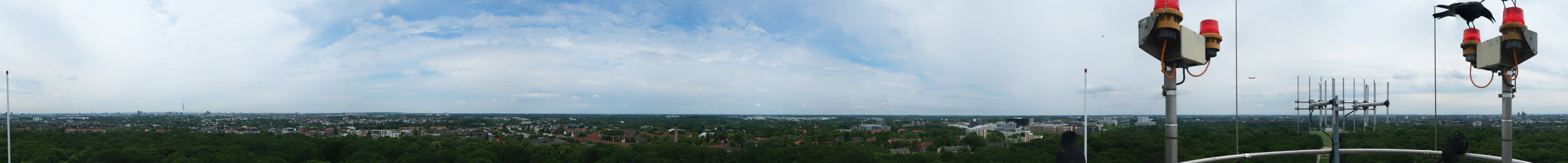 Archiv Foto Webcam Hamburg Planetarium - Aussichtsplattform
