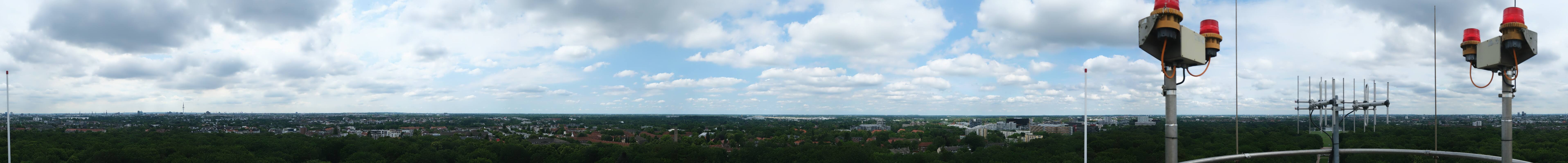 Archiv Foto Webcam Hamburg Planetarium - Aussichtsplattform