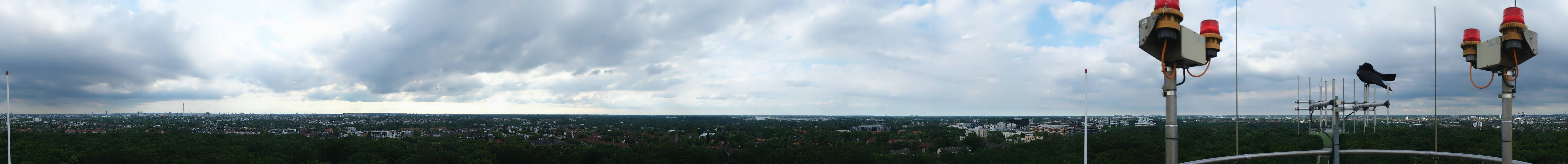 Archiv Foto Webcam Hamburg Planetarium - Aussichtsplattform