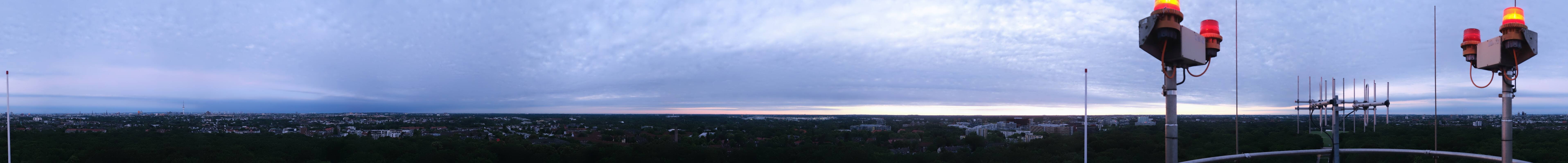 Archiv Foto Webcam Hamburg Planetarium - Aussichtsplattform