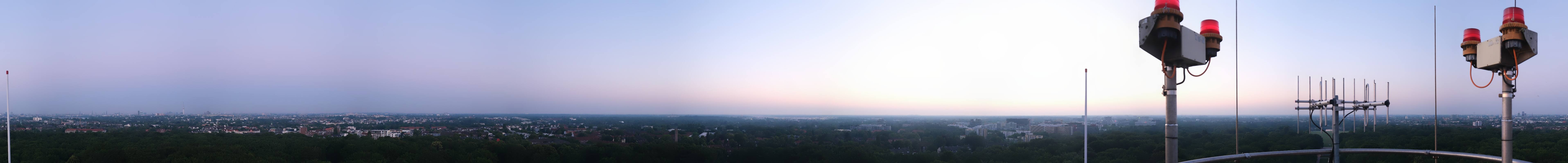 Archiv Foto Webcam Hamburg Planetarium - Aussichtsplattform