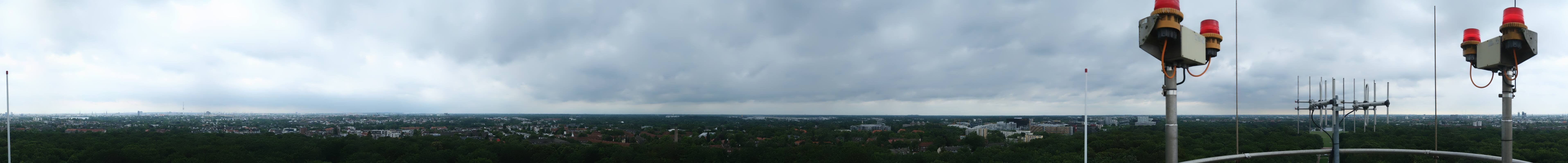 Archiv Foto Webcam Hamburg Planetarium - Aussichtsplattform
