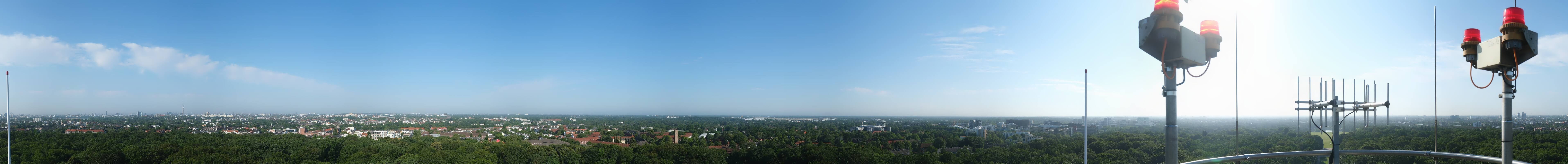 Archiv Foto Webcam Hamburg Planetarium - Aussichtsplattform