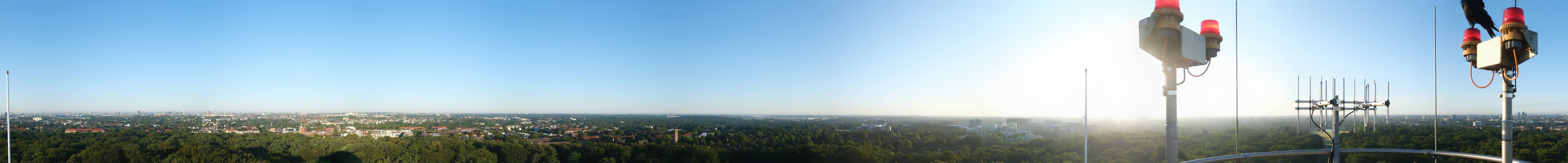 Archiv Foto Webcam Hamburg Planetarium - Aussichtsplattform