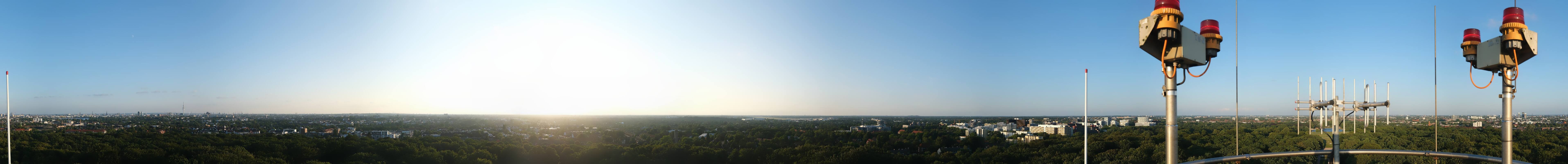 Archiv Foto Webcam Hamburg Planetarium - Aussichtsplattform