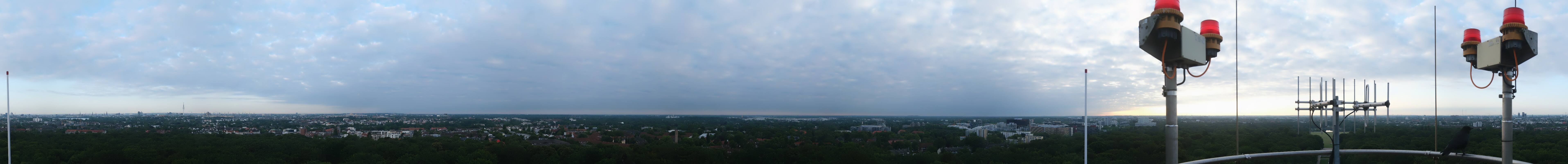 Archiv Foto Webcam Hamburg Planetarium - Aussichtsplattform