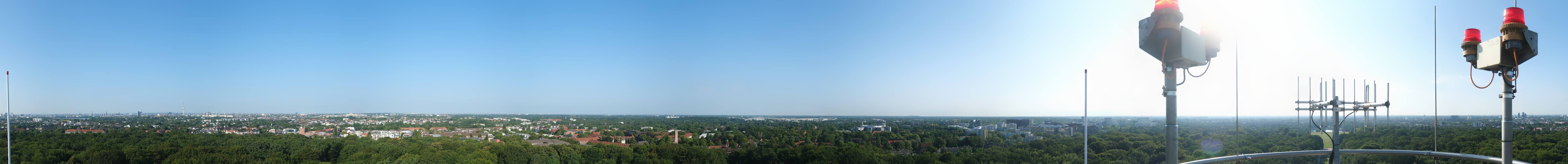 Archiv Foto Webcam Hamburg Planetarium - Aussichtsplattform