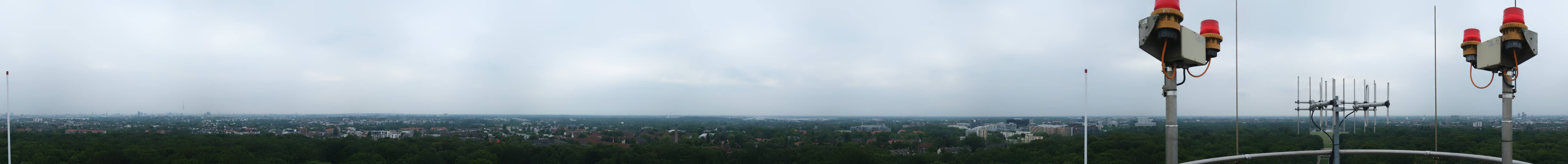 Archiv Foto Webcam Hamburg Planetarium - Aussichtsplattform