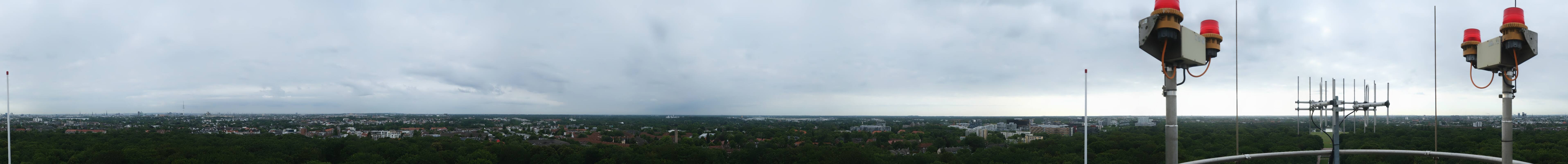 Archiv Foto Webcam Hamburg Planetarium - Aussichtsplattform