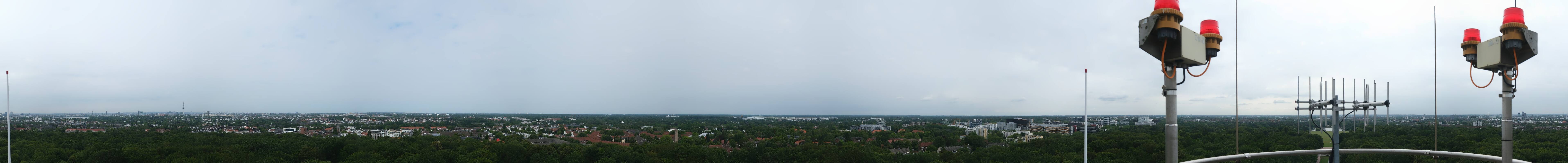 Archiv Foto Webcam Hamburg Planetarium - Aussichtsplattform