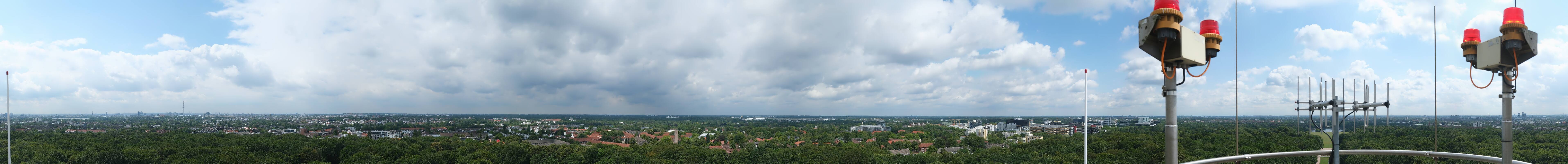 Archiv Foto Webcam Hamburg Planetarium - Aussichtsplattform