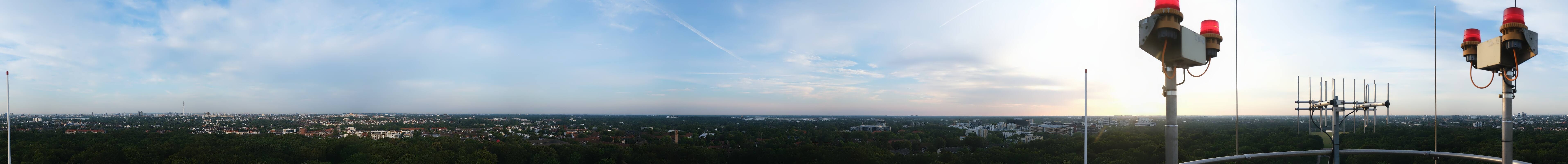 Archiv Foto Webcam Hamburg Planetarium - Aussichtsplattform