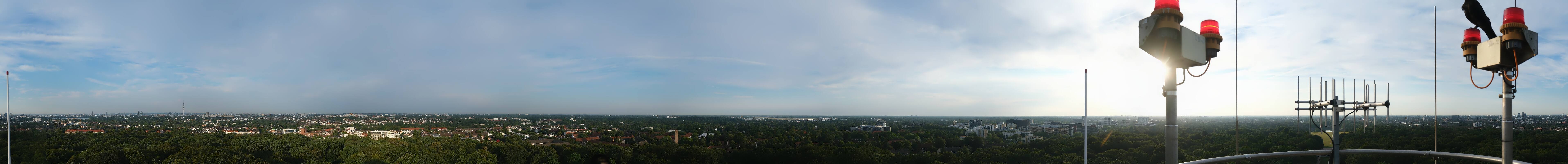 Archiv Foto Webcam Hamburg Planetarium - Aussichtsplattform