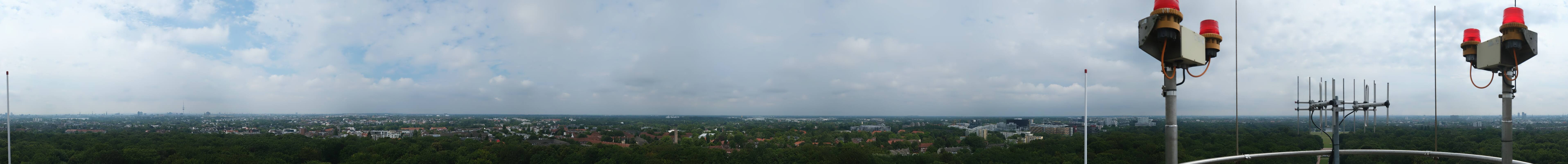 Archiv Foto Webcam Hamburg Planetarium - Aussichtsplattform