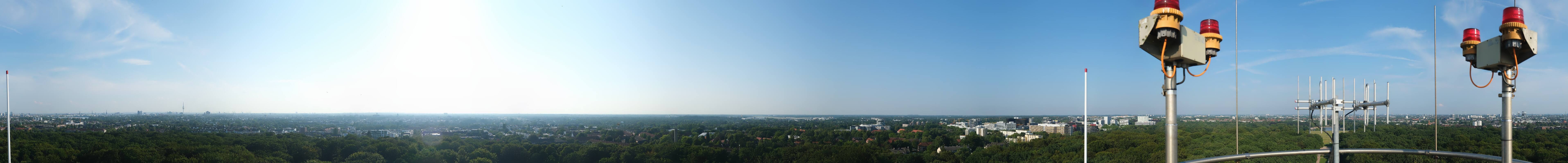 Archiv Foto Webcam Hamburg Planetarium - Aussichtsplattform