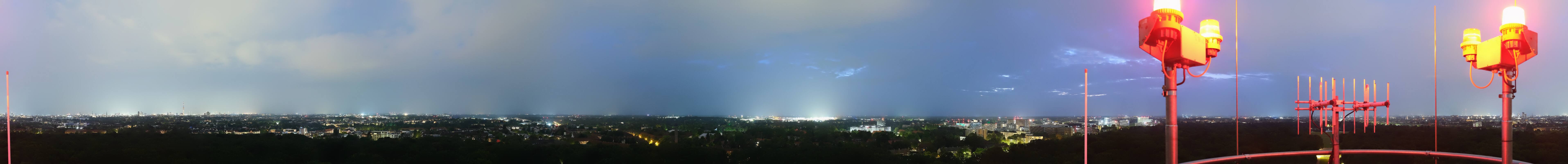 Archived image Webcam Hamburg Planetarium - Viewing Platform