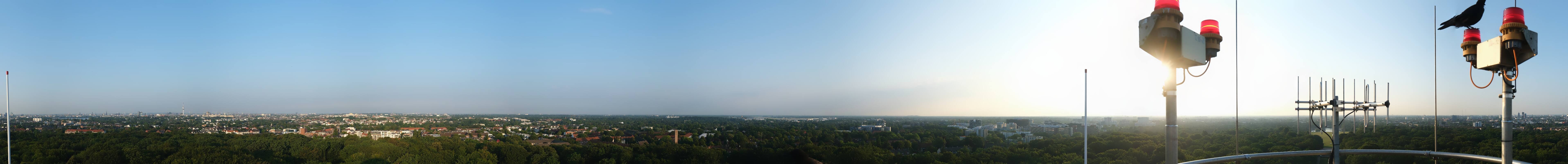 Archiv Foto Webcam Hamburg Planetarium - Aussichtsplattform