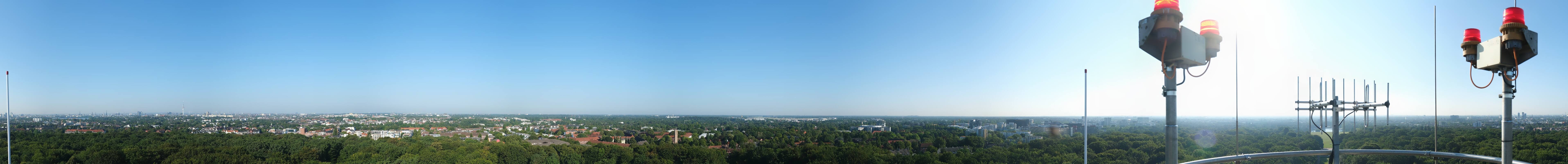 Archiv Foto Webcam Hamburg Planetarium - Aussichtsplattform