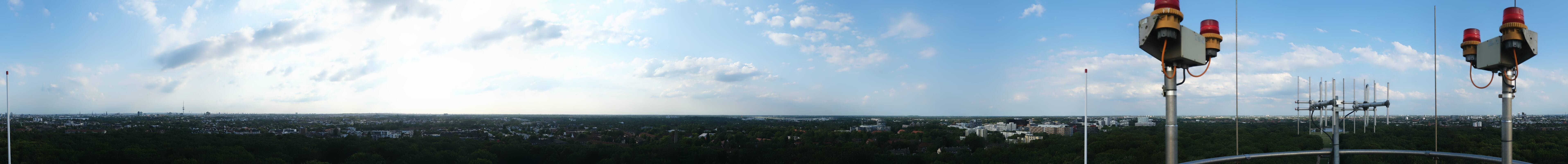 Archiv Foto Webcam Hamburg Planetarium - Aussichtsplattform