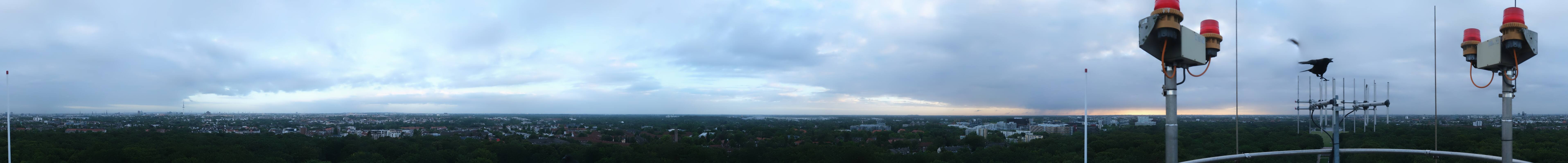 Archiv Foto Webcam Hamburg Planetarium - Aussichtsplattform