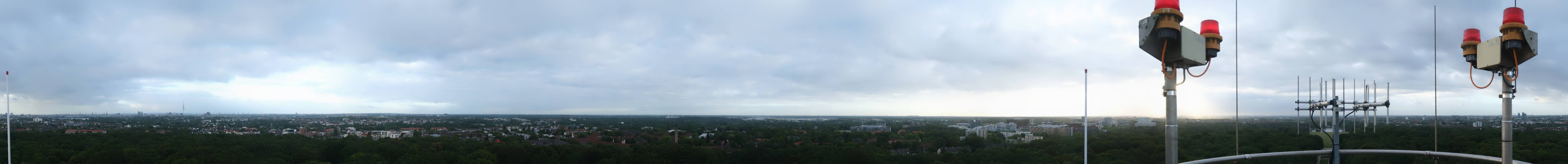 Archiv Foto Webcam Hamburg Planetarium - Aussichtsplattform